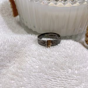 Linton LTD Silver & 14k Size 10